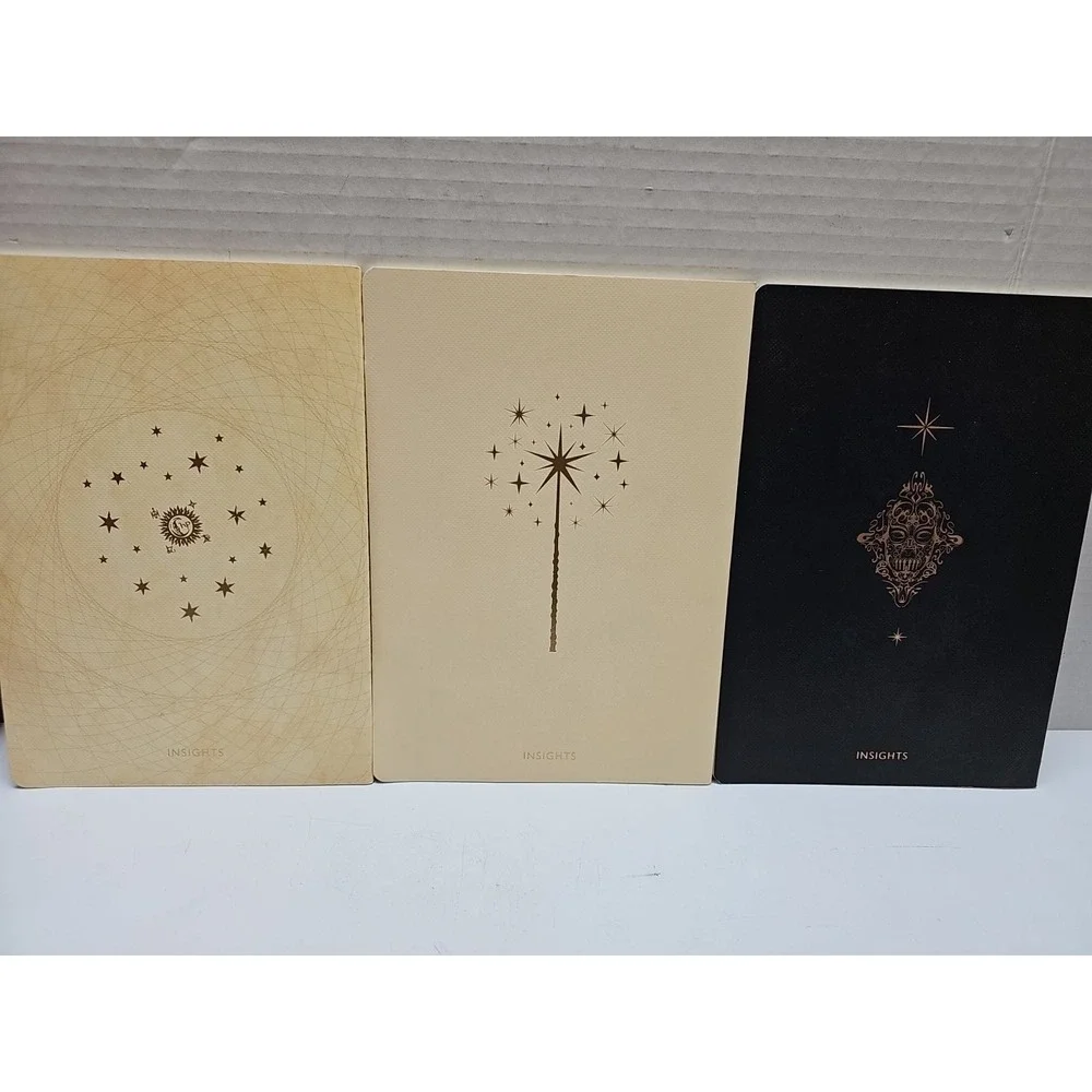 Lot Of 11 Harry Potter Hogwarts Journal Note Book Embossed Faux Suede